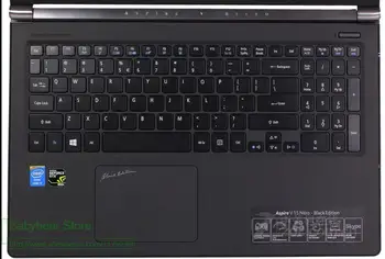 Силиконовая крышка клавиатуры ноутбука Acer Aspire V15 Nitro Black BE VN7-571G 572G 573G