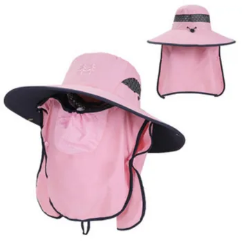 Защита от солнца Быстросохнущая походная шляпа с защитой от ультрафиолета, кепка для верховой езды, рыболовная шляпа, солнцезащитный козырек